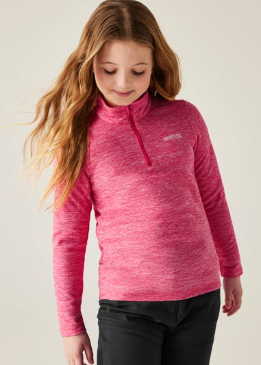 Regatta Candy Pink Kids' Hot Shot Marl Durable Fleece (3-16yrs)