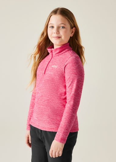 Regatta Candy Pink Kids' Hot Shot Marl Durable Fleece (3-16yrs)
