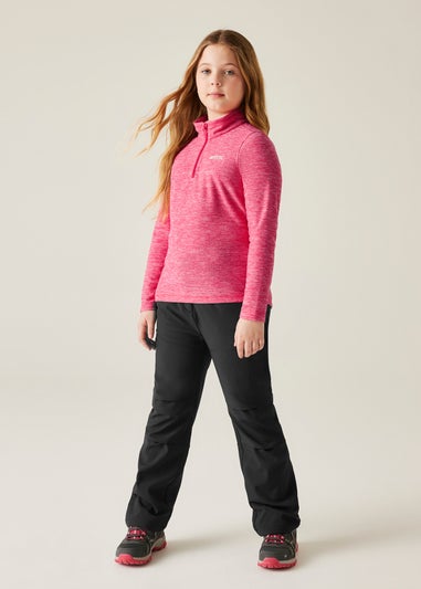 Regatta Candy Pink Kids' Hot Shot Marl Durable Fleece (3-16yrs)