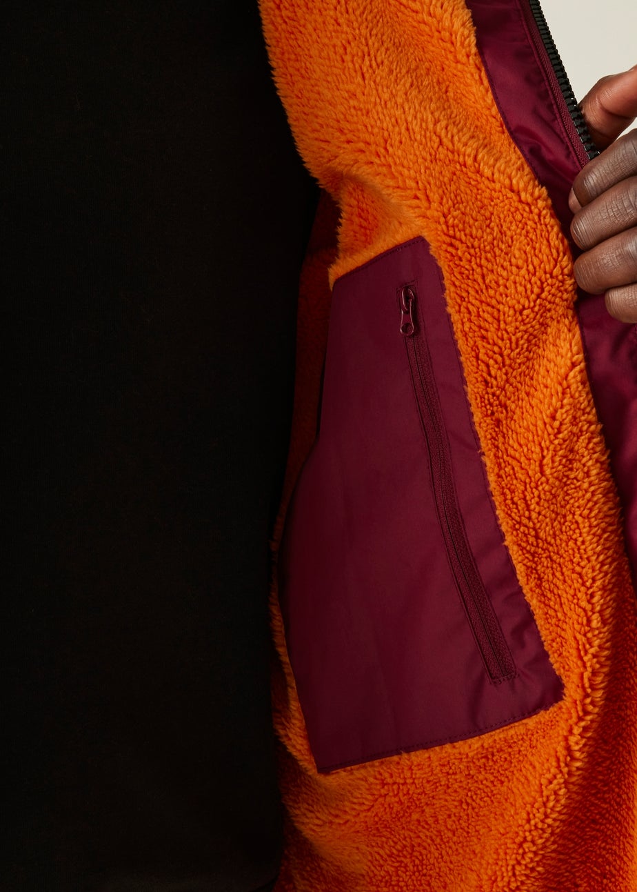 Regatta Burgandy Adult Waterproof Changing Waterproof Robe