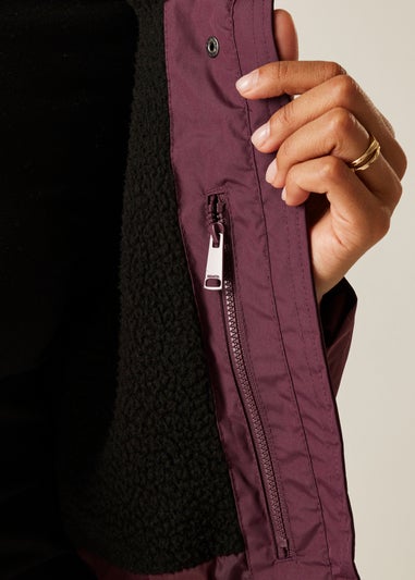 Regatta Aubergine Brielly Waterproof Jacket