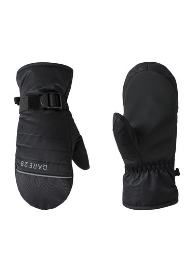 Dare2B Black Kids' Glacier Waterproof Gloves (4-13yrs)
