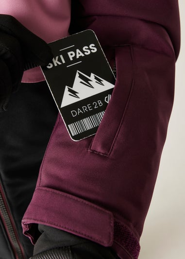 Dare2B Aubergine Kids' Send It! Jacket Waterproof Insulated Jacket (3-16yrs)