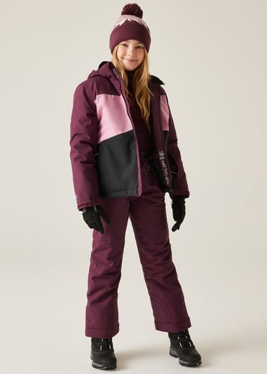 Dare2B Aubergine Kids' Send It! Jacket Waterproof Insulated Jacket (3-16yrs)