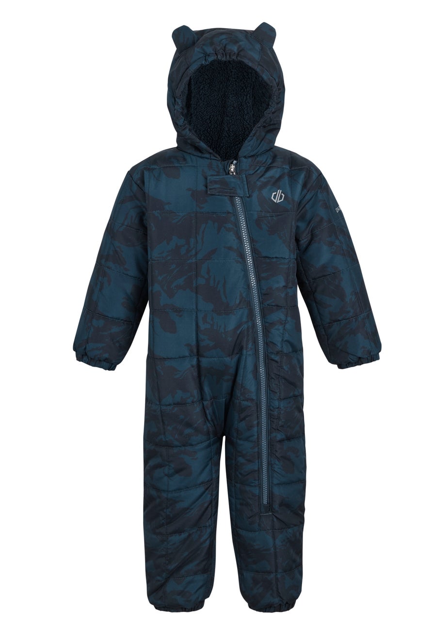 Dare2B Midnight Blue Kids' Bambino II Showerproof Waterproof Insulated Snowsuit (0-72 months)