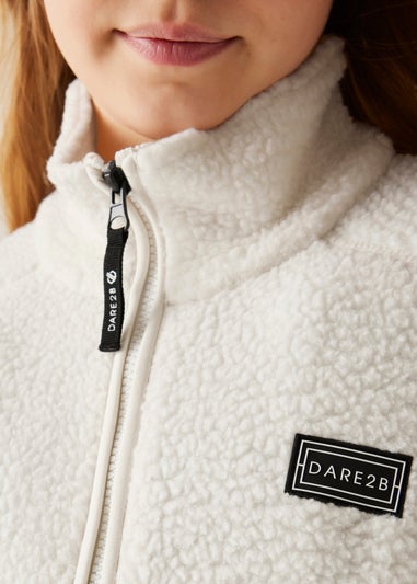 Dare2B Warm Cream Kids' Zesty II Stretch Fleece (3-16yrs)