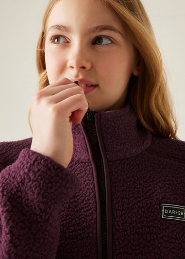 Dare2B Aubergine Kids' Zesty II Stretch Fleece (3-16yrs)