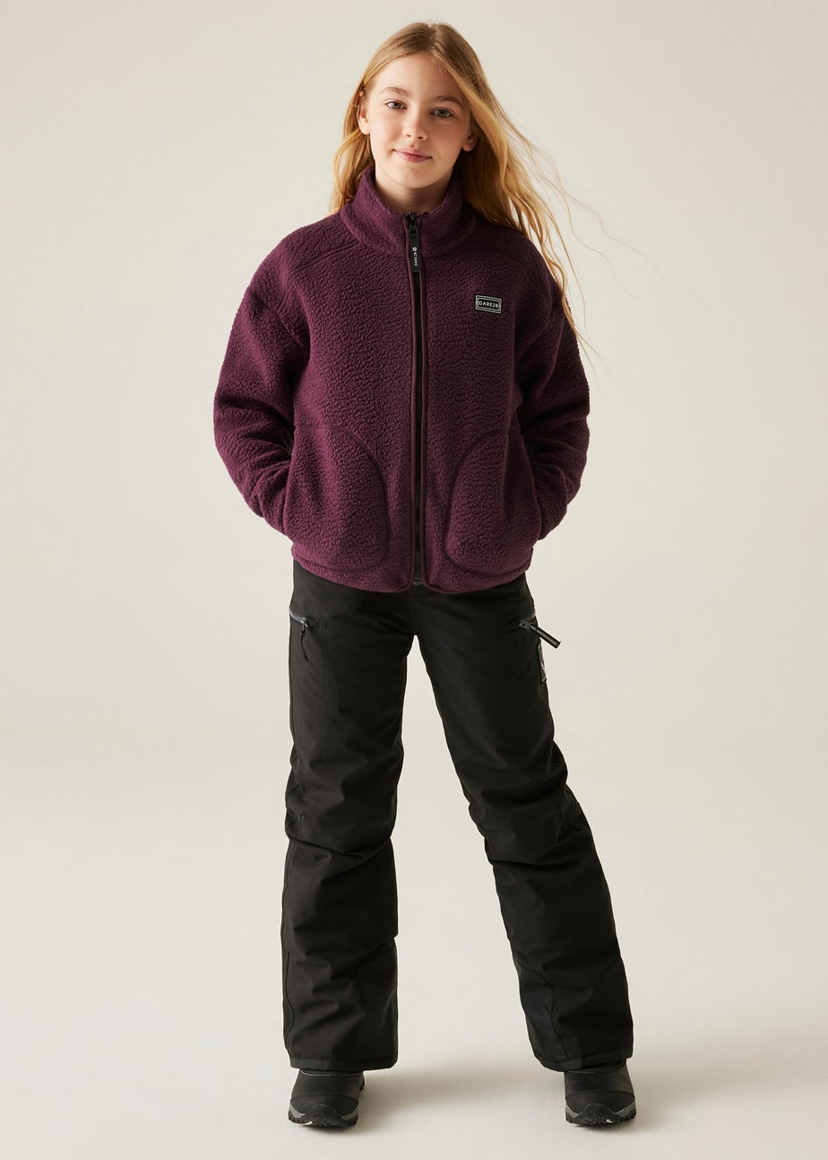 Dare2B Aubergine Kids' Zesty II Stretch Fleece (3-16yrs)