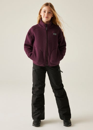 Dare2B Aubergine Kids' Zesty II Stretch Fleece (3-16yrs)