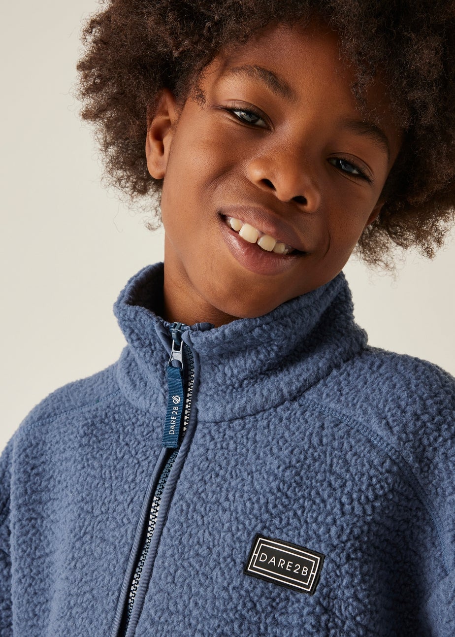 Dare2B Indigo Blue Kids' Zesty II Stretch Fleece (3-16yrs)