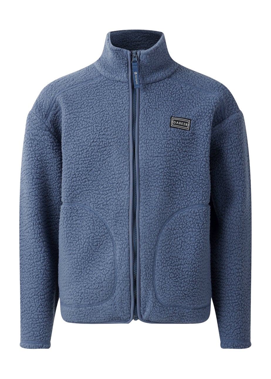 Dare2B Indigo Blue Kids' Zesty II Stretch Fleece (3-16yrs)