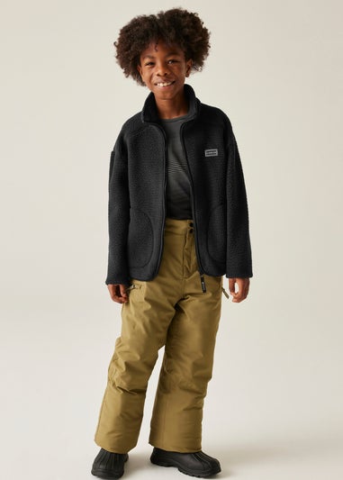 Dare2B Black Kids' Zesty II Stretch Fleece (3-16yrs)