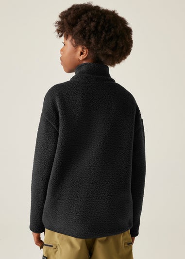 Dare2B Black Kids' Zesty II Stretch Fleece (3-16yrs)