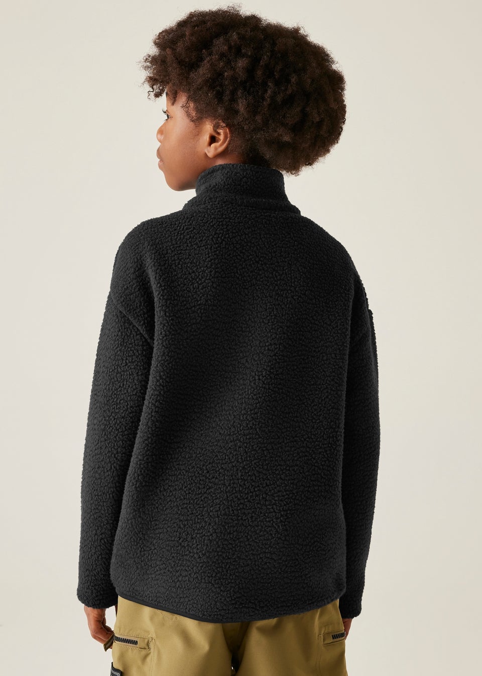 Dare2B Black Kids' Zesty II Stretch Fleece (3-16yrs)