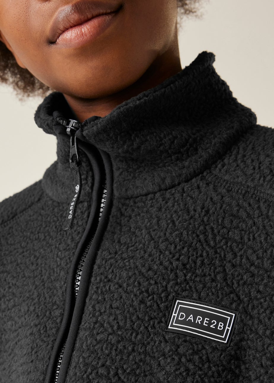 Dare2B Black Kids' Zesty II Stretch Fleece (3-16yrs)