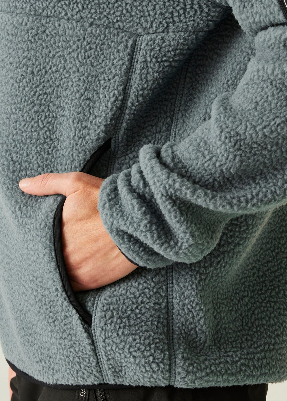 Dare 2b Grey/ Blue Women's Slide Out Fleece