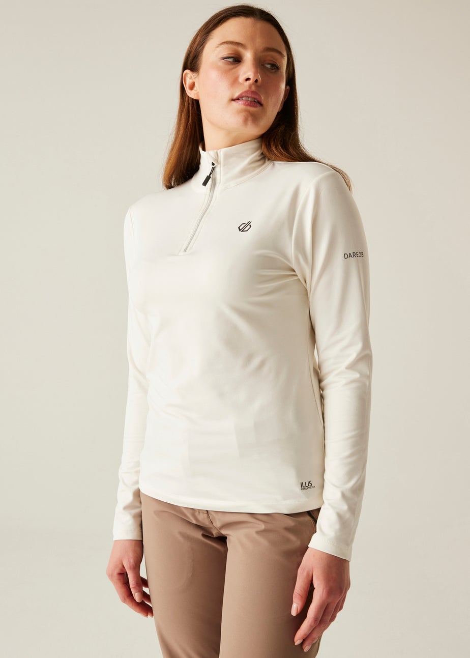 Dare 2b Warm Cream Lowline II Core Stretch Lightweight Midlayer