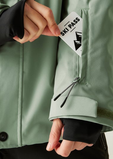 Dare 2b Dark Green Women's Ski Life Waterproof Jacket