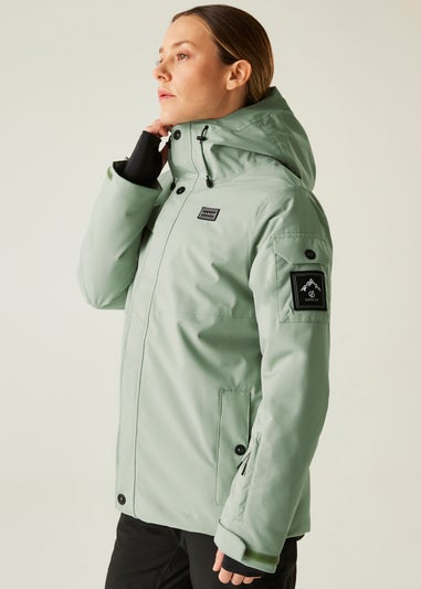 Dare 2b Dark Green Women's Ski Life Waterproof Jacket