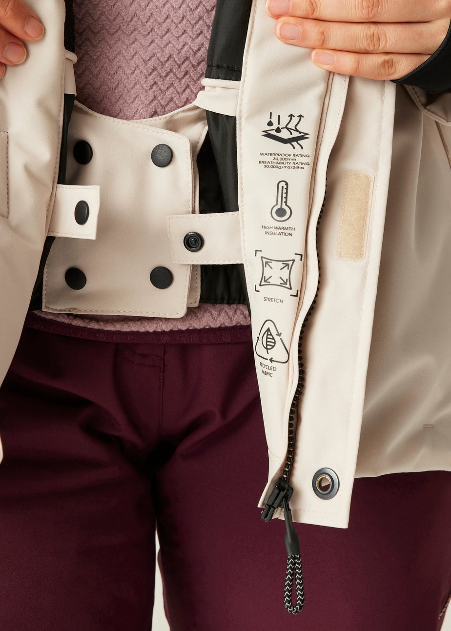 Dare 2b Light Grey Ski Life Waterproof Jacket