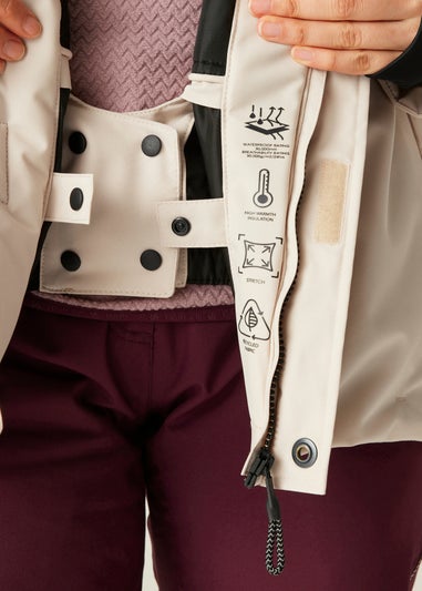 Dare 2b Light Grey Ski Life Waterproof Jacket