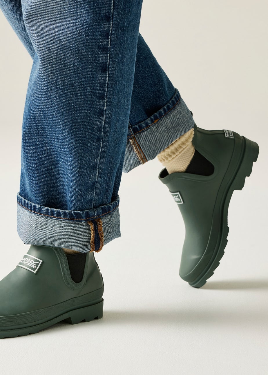 Regatta Dark Green Harper EVA Cushioned Wellies