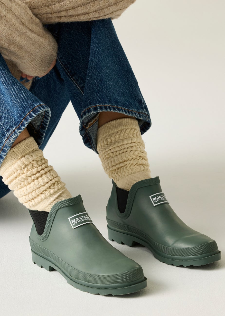 Regatta Dark Green Harper EVA Cushioned Wellies