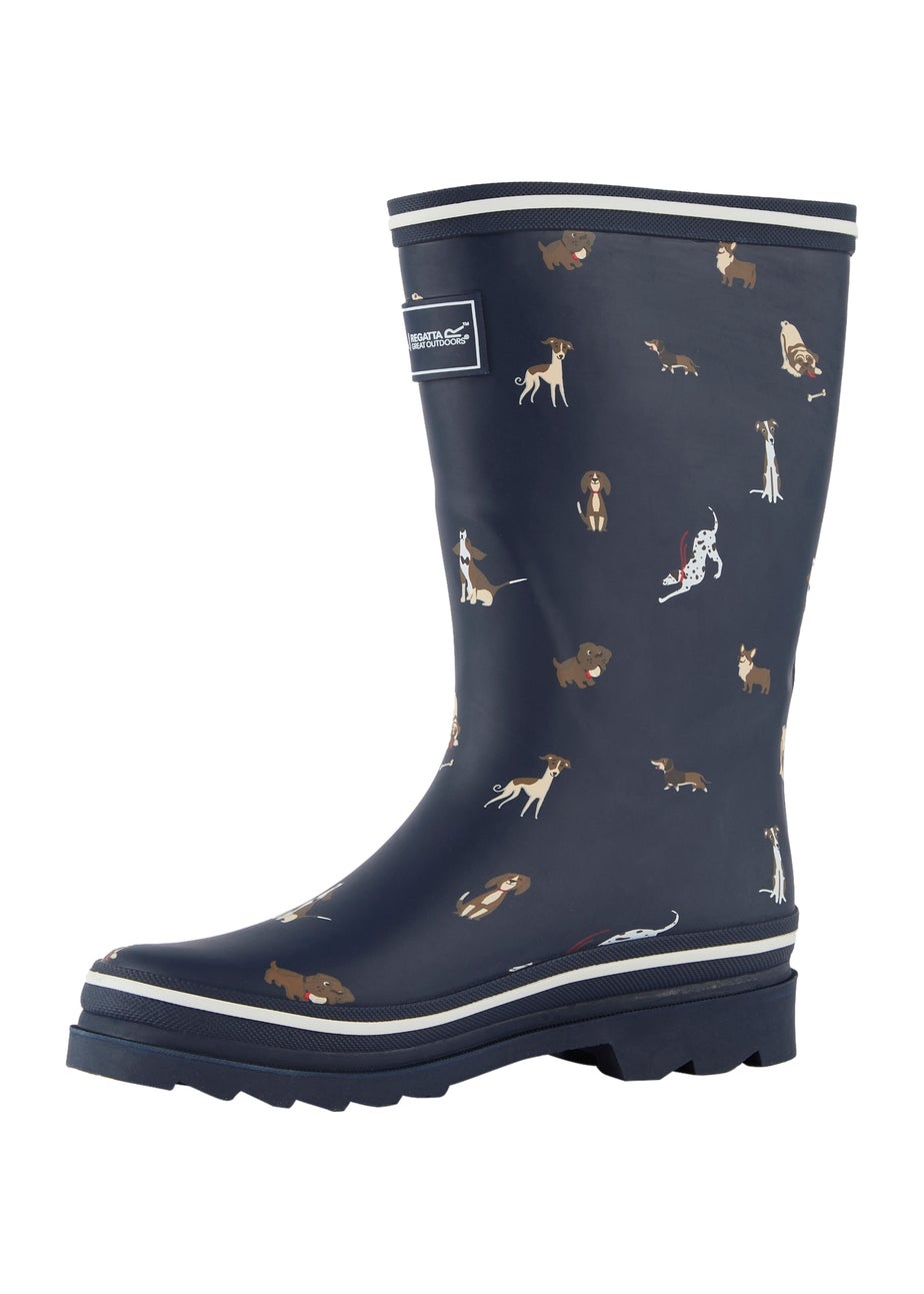 Regatta Ink Dogs Amelia Waterproof Wellies
