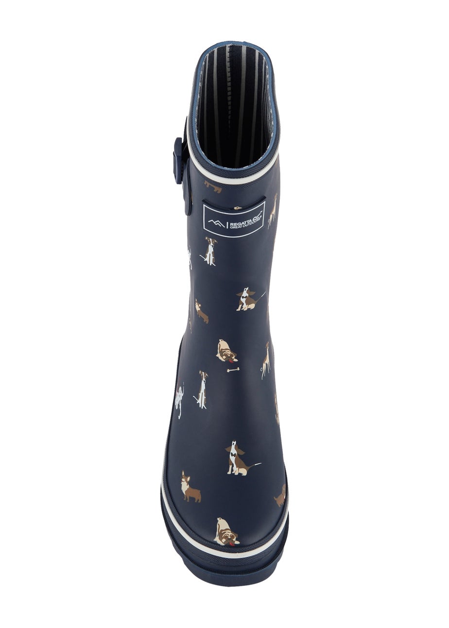 Regatta Ink Dogs Amelia Waterproof Wellies