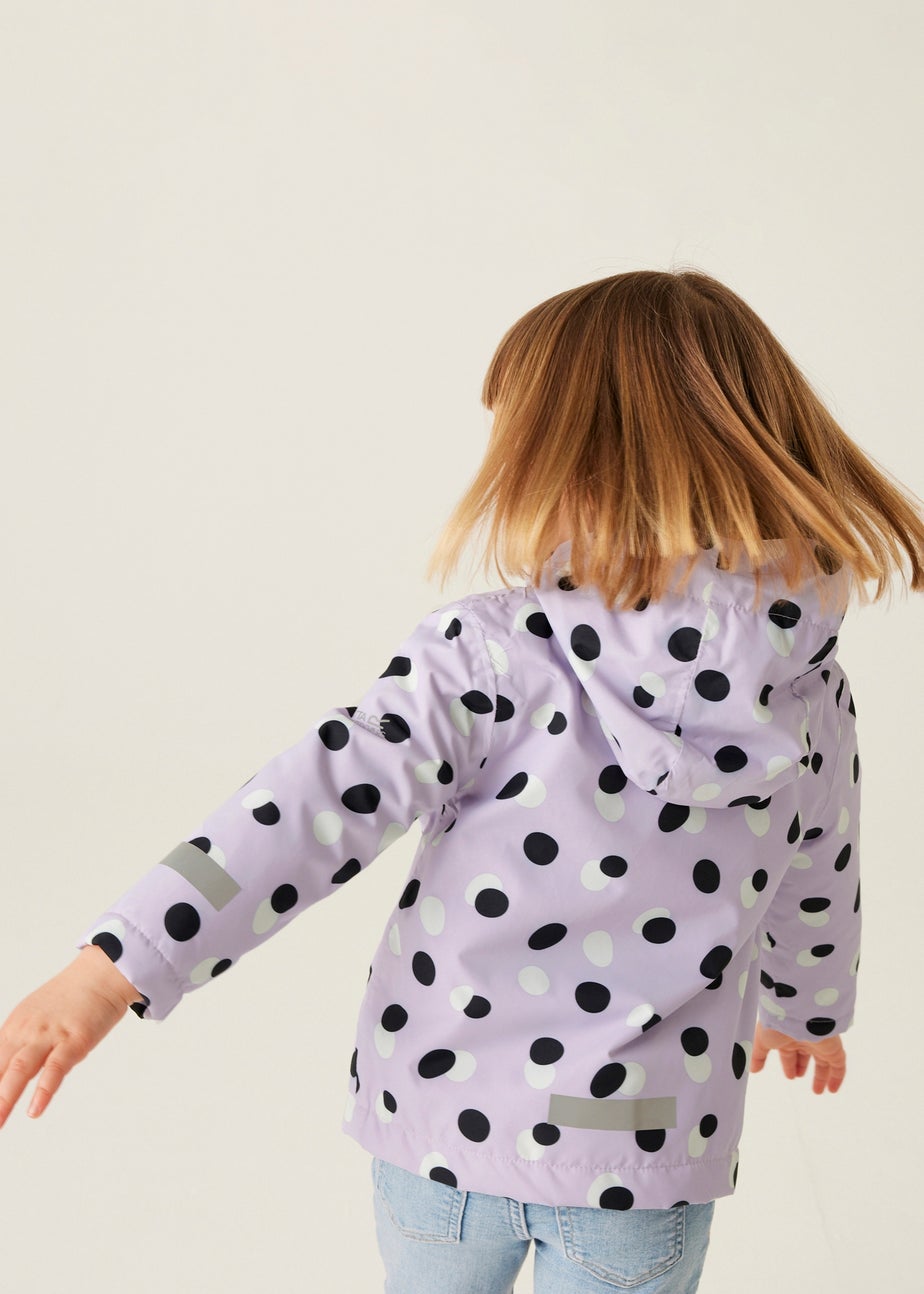 Regatta Lavender Kids' Animal Rainy Day Waterproof Insulated Jacket (6-72 months)