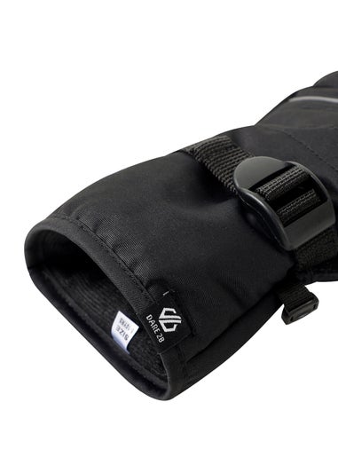 Dare2B Black Kids' Glacier Waterproof Gloves (4-13yrs)