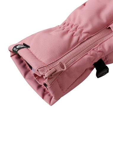 Dare2B Dusty Pink Kids' Igloo Waterproof Mittens (18m-6yrs)