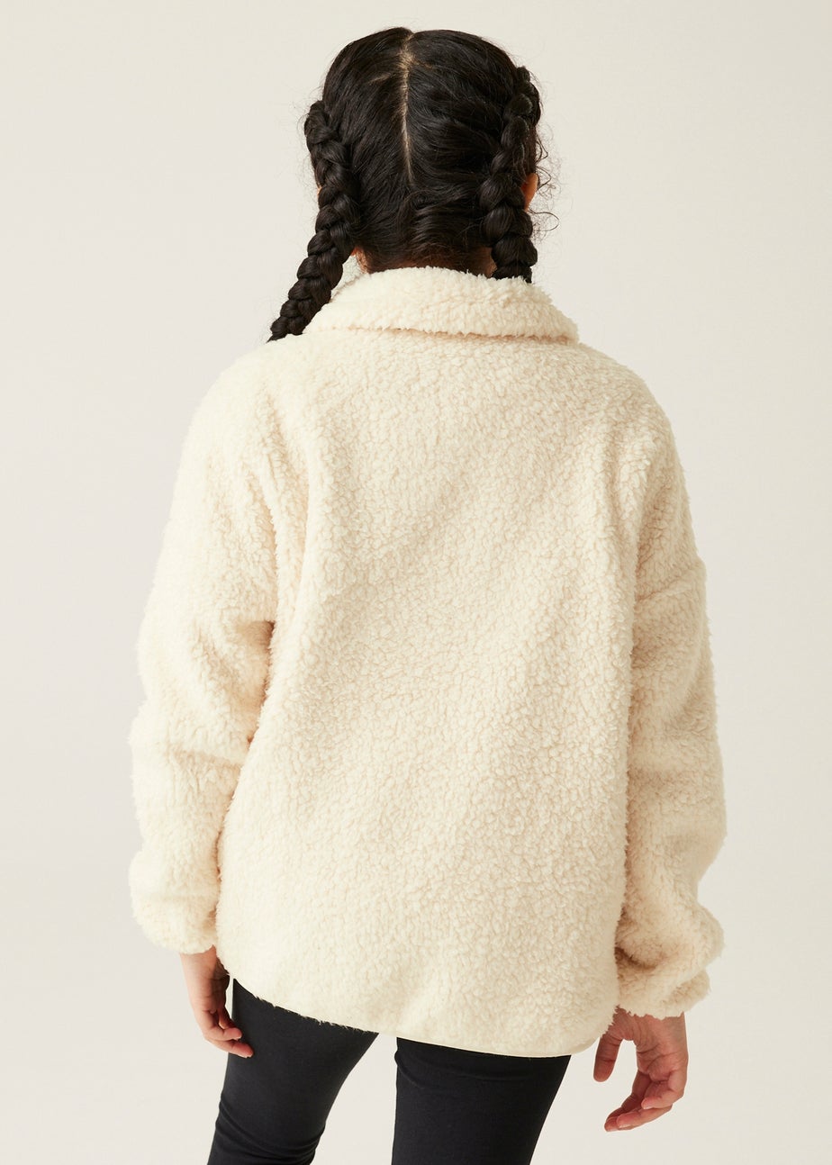 Regatta White Kids' Kaliza Half Zip Stretch Fleece (3-16yrs)