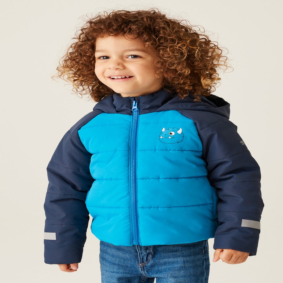 Regatta Marine Kids' Animal Baffle Reflective Jacket (6-72 months)