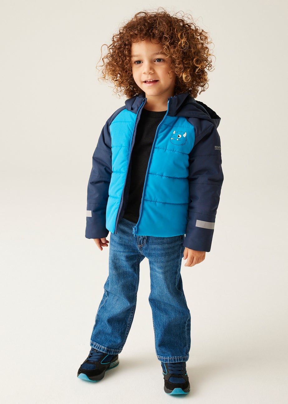 Regatta Marine Kids' Animal Baffle Reflective Jacket (6-72 months)