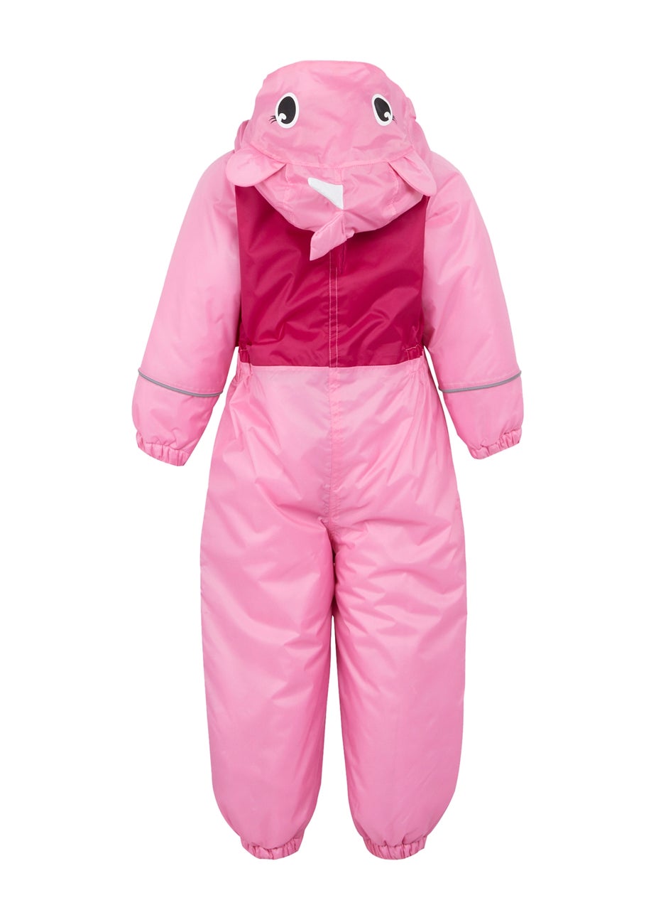 Regatta Pink Multi Kids' Mudplay III Breathable All in 1 (6-72 months)
