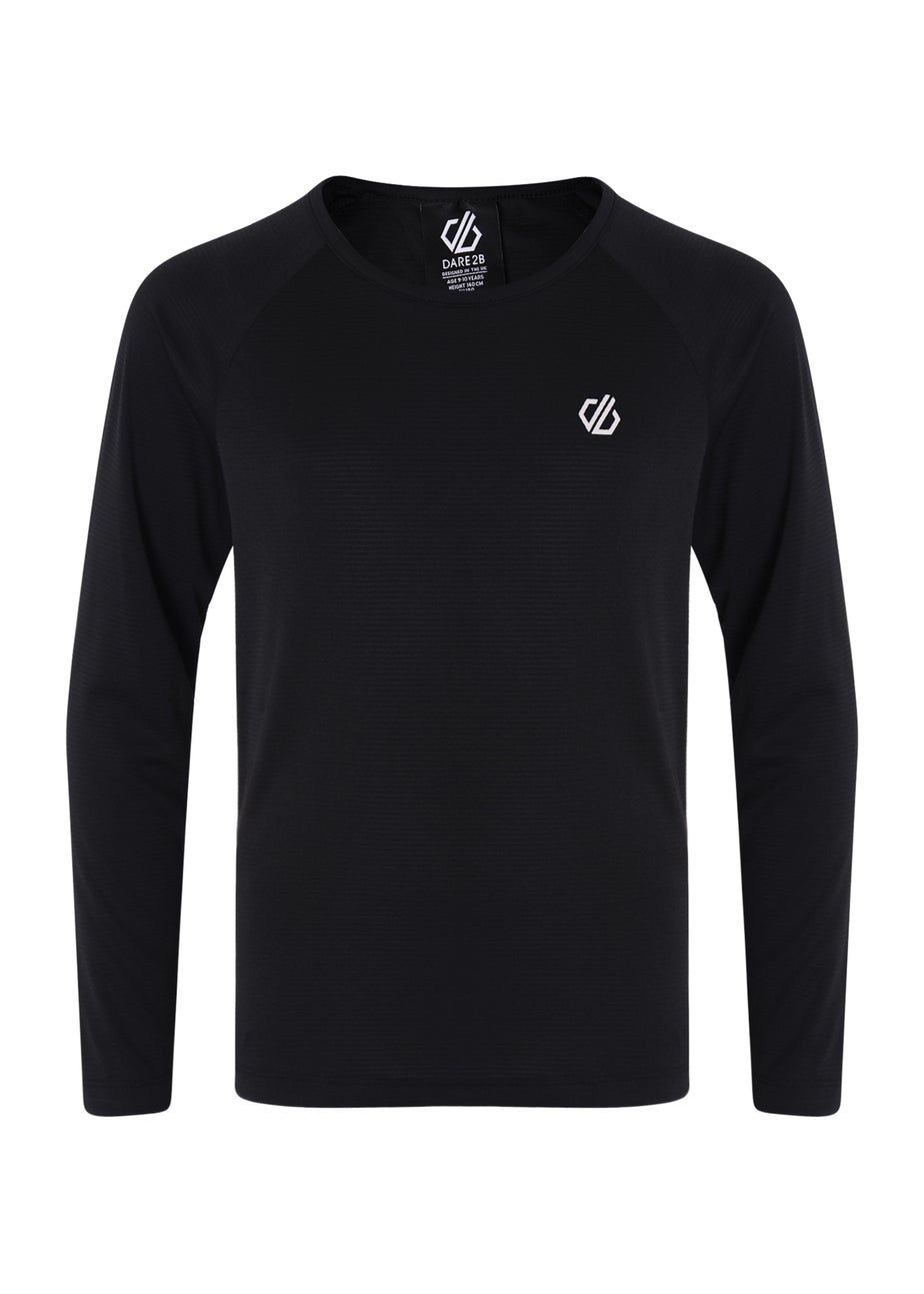 Dare2B Black Kids' Elate III Lightweight Base Layer (3-16yrs)