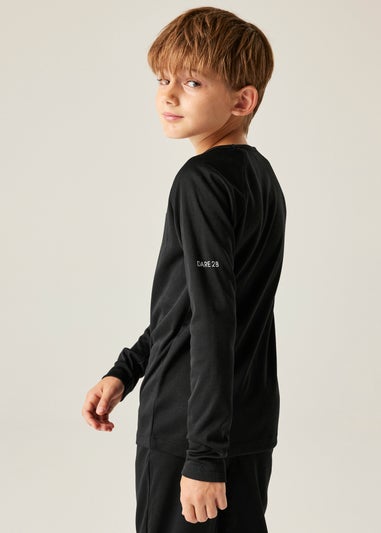 Dare2B Black Kids' Elate III Lightweight Base Layer (3-16yrs)