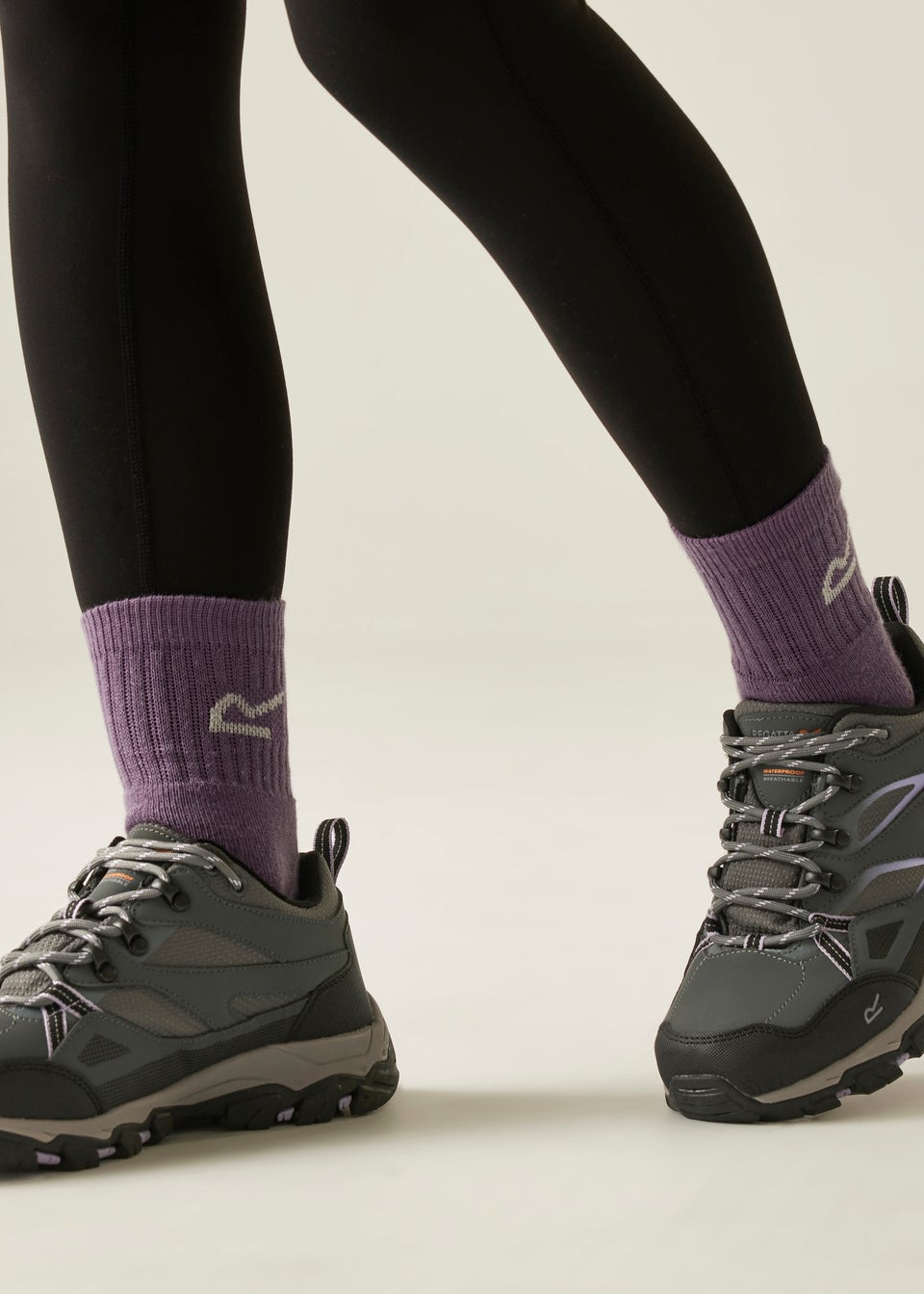 Regatta Charcoal Grey Lady Harriett II Waterproof Breathable Ankle Wellies