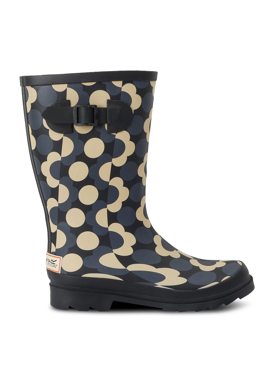 Regatta Black Women's Orla Quarter Durable Wellies