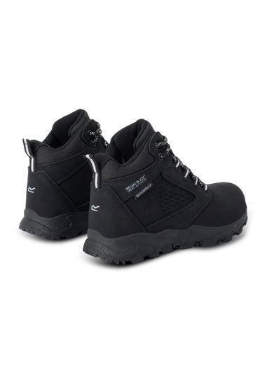 Regatta Black Kids' Amble Waterproof Boots (Younger 9 - Older 6)