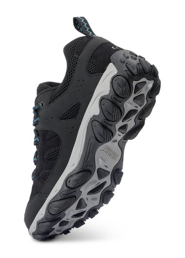 Regatta Black/ Blue Women's Edgepoint 4 Low Waterproof Shoes