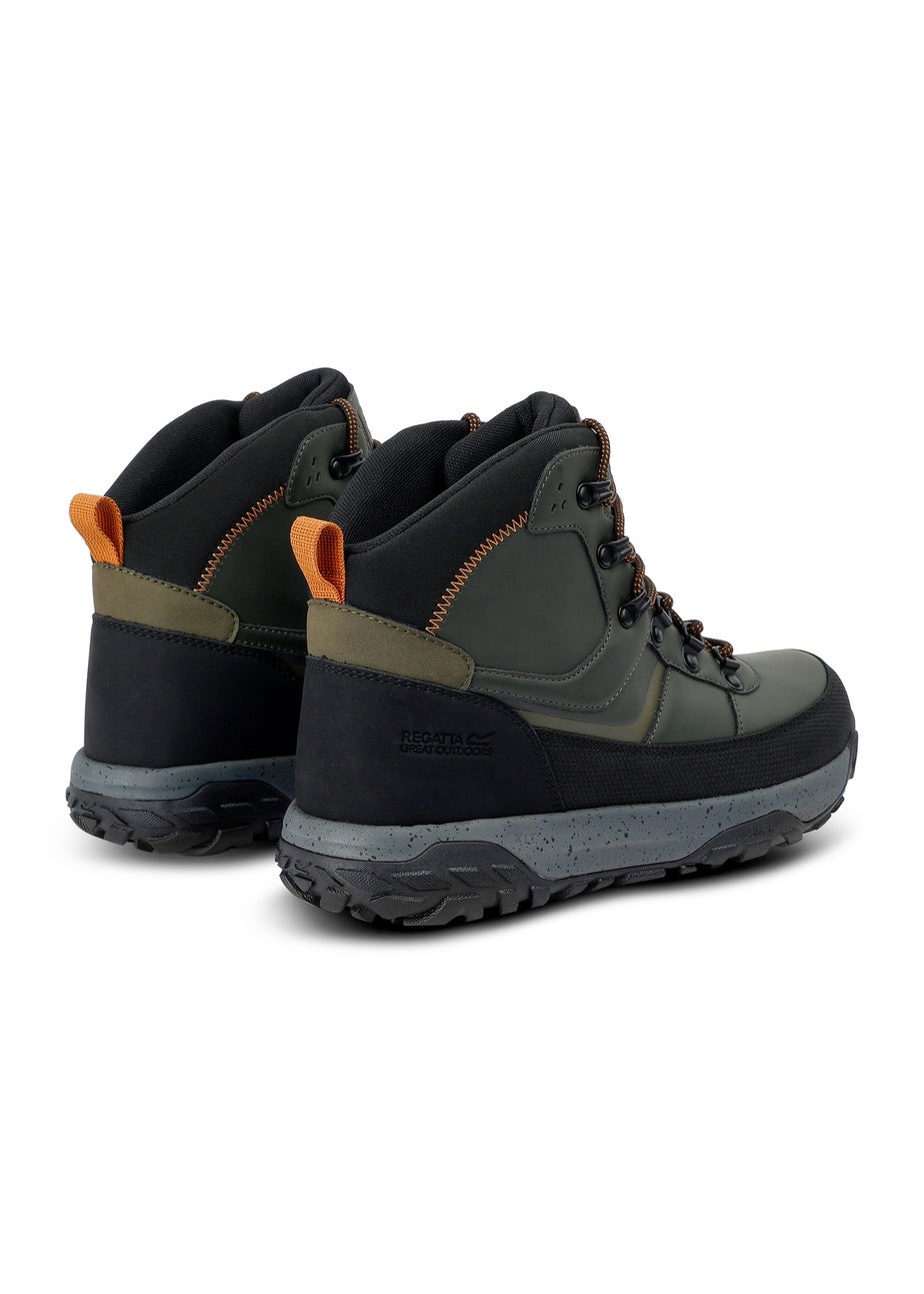 Regatta Grey Green Men's Renford Waterproof Boots