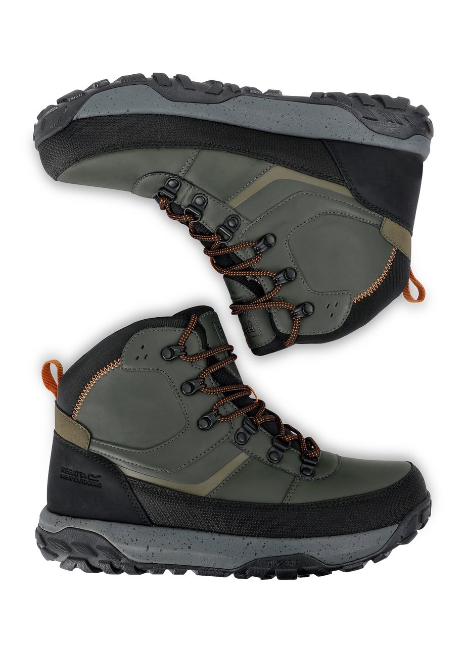 Regatta Grey Green Men's Renford Waterproof Boots