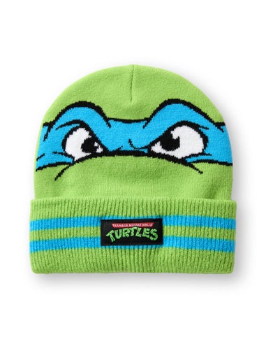 Teenage Mutant Ninja Turtles Boys Green Beanie & Gloves Set (One Size)