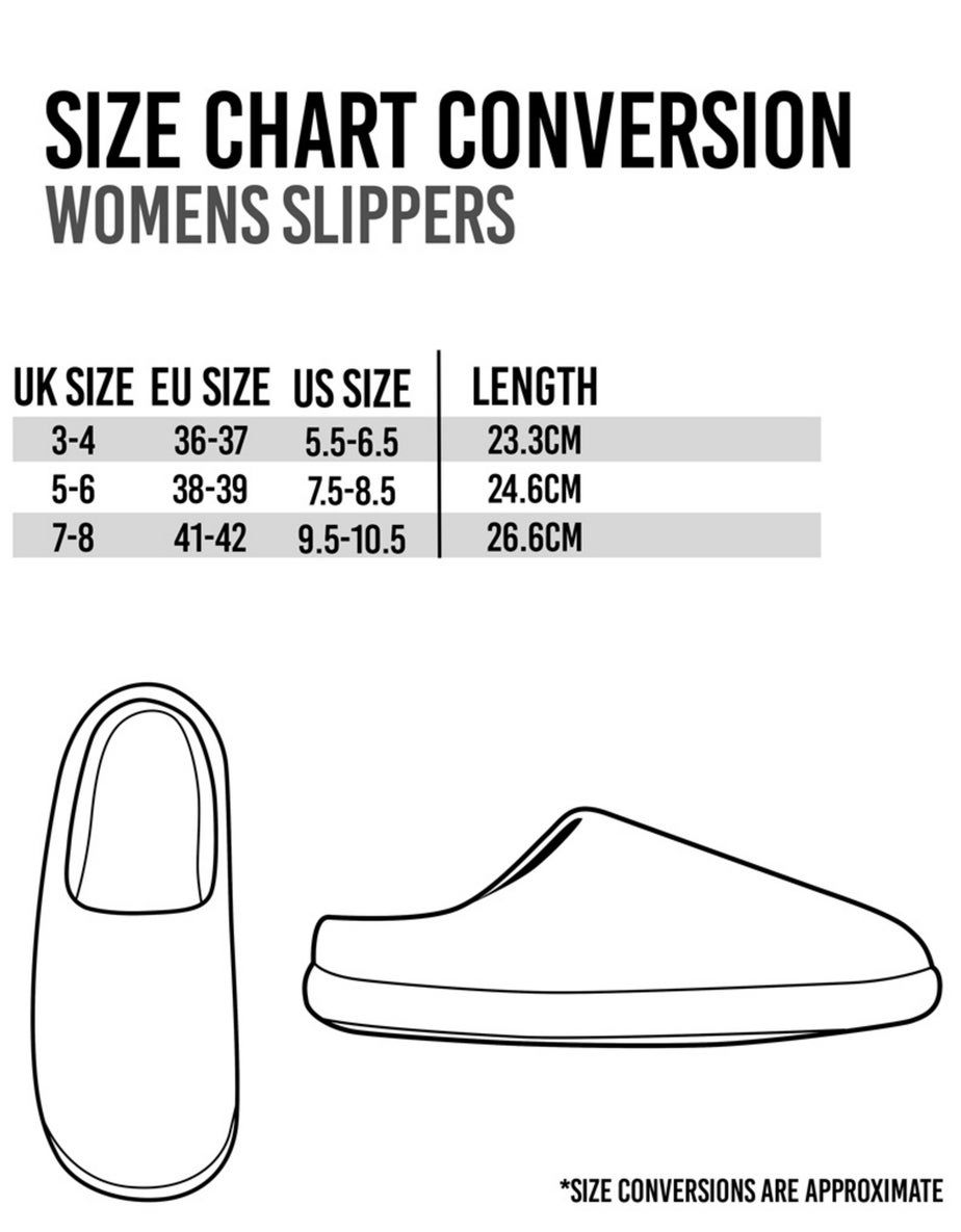 Vanilla Underground Pusheen Adults Pusheen & Nah Embroidered Graphic Mule Grey Slippers