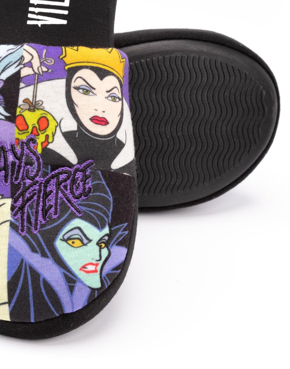 Disney Black Disney Villains Mule Slippers