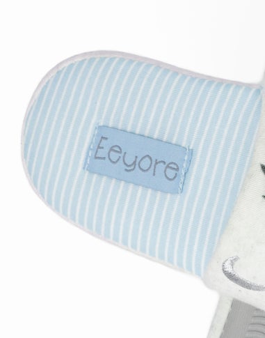 Disney Grey Winnie The Pooh Mule Slippers