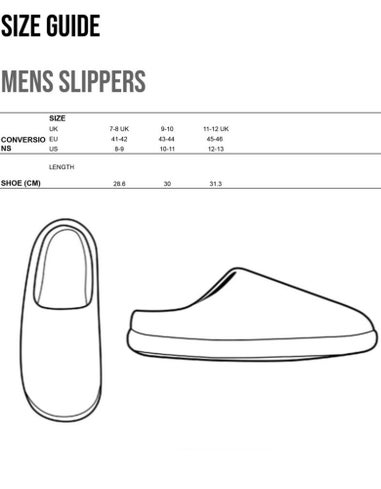 Vanilla Underground Peaky Blinders Adults Icons Mule Blue Slippers