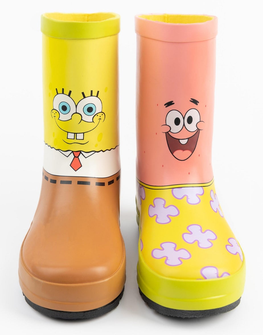 SpongeBob SquarePants Kids Spongebob Squarepants, Patrick Wellies (10 Younger - 4 Older)